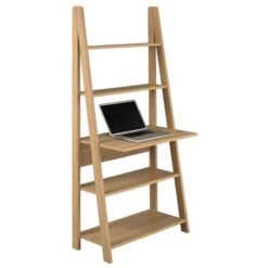 Tiva White Ladder Desk -Furniture Sale Store 1000095189 alt01