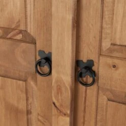 Corona Triple Wardrobe, Pine -Furniture Sale Store 1000097613 alt02