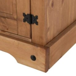 Corona Triple Wardrobe, Pine -Furniture Sale Store 1000097613 alt04