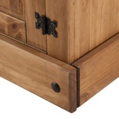Corona 4 Door Wardrobe, Pine -Furniture Sale Store 1000097615 alt04