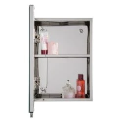 Avon Stainless Steel Single Door Cabinet -Furniture Sale Store 1000098023 alt02