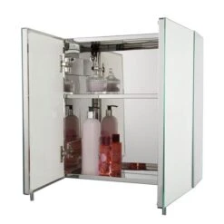 Avon Stainless Steel Double Door Cabinet -Furniture Sale Store 1000098024 alt01