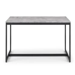Staten 4 Seater Rectangular Dining Table With 2 Benches, Grey -Furniture Sale Store 1000163875 alt02