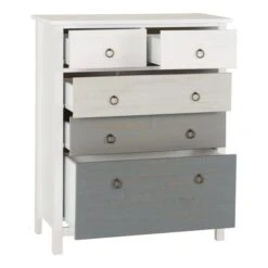 Vermount 5 Drawer Chest, White -Furniture Sale Store 1000166190 alt02