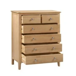 Cotswold 6 Drawer Chest, Oak -Furniture Sale Store 1000169820 alt04