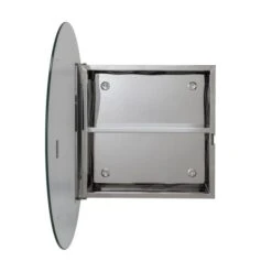 Severn Circular Stainless Steel Cabinet -Furniture Sale Store 30300619 alt02