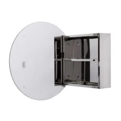 Severn Circular Stainless Steel Cabinet -Furniture Sale Store 30300619 alt04