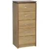 Charles Slim 5 Drawer Chest