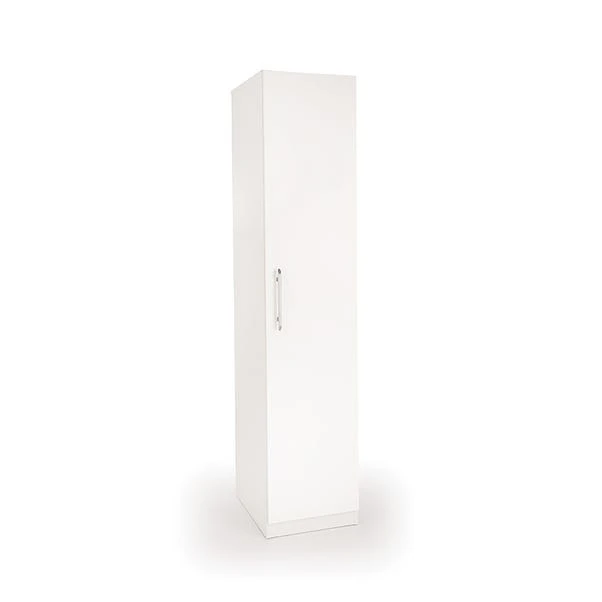 Harmony Acton Single Wardrobe, White 1 Harmony Acton Single Wardrobe, White