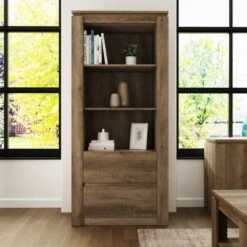 Canyon Bookcase, Oak