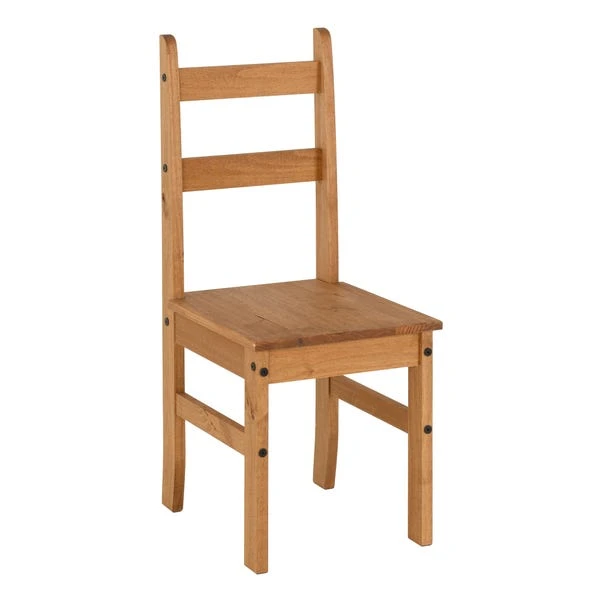 Corona 4 Seater Rectangular Dining Table With 4 Chairs, Pine 5 Corona 4 Seater Rectangular Dining Table With 4 Chairs, Pine - Image 5