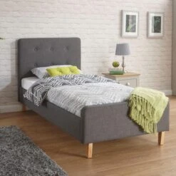 Ashbourne Fabric Bed Frame -Furniture Sale Store 30538672