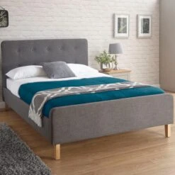 Ashbourne Fabric Bed Frame -Furniture Sale Store 30538673
