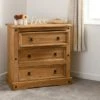 Corona 3 Drawer Chest, Pine
