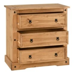 Corona 3 Drawer Chest, Pine 12 Corona 3 Drawer Chest, Pine -Furniture Sale Store 30606173 alt03