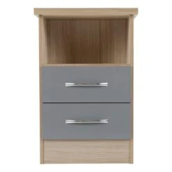 Nevada 2 Drawer Bedside Table -Furniture Sale Store 30607031 alt03