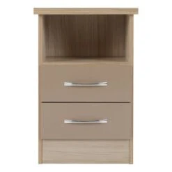 Nevada 2 Drawer Bedside Table -Furniture Sale Store 30607032 alt03