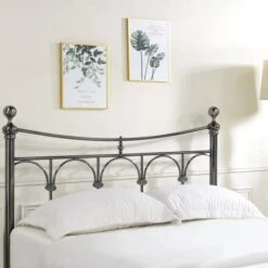 Gamma Nickel Bed Frame -Furniture Sale Store 30618606 alt02