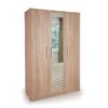 Harmony Holborn Triple Wardrobe, Mirrored