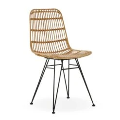 Set Of 2 Pax Dining Chairs, Rattan -Furniture Sale Store 30645857 alt03
