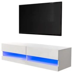 Galicia LED Floating Wall TV Unit For TVs Up To 55" -Furniture Sale Store 30662651 alt03