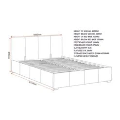 Waverley Linen Ottoman Bed Frame -Furniture Sale Store 30681675 alt09