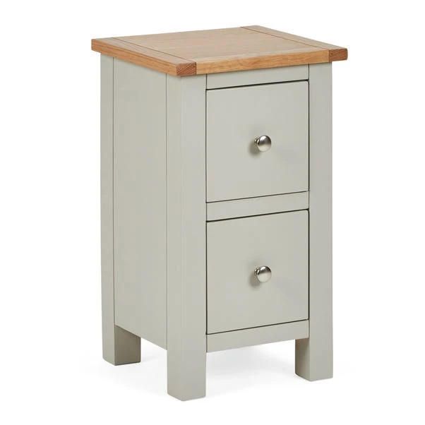 Bromley 2 Drawer Slim Bedside Table 4 Bromley 2 Drawer Slim Bedside Table - Image 4