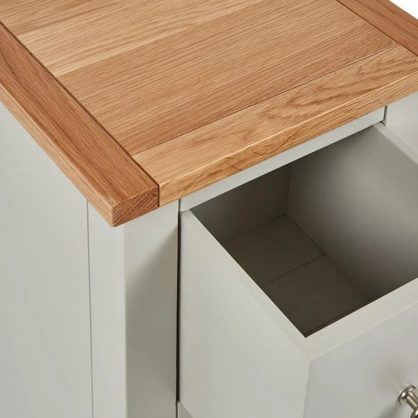 Bromley 2 Drawer Slim Bedside Table 7 Bromley 2 Drawer Slim Bedside Table - Image 7
