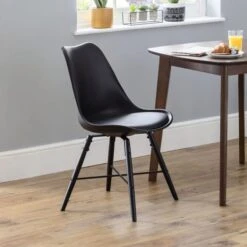 Kari Set Of 2 Dining Chairs, Faux Leather -Furniture Sale Store 30690012
