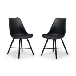 Kari Set Of 2 Dining Chairs, Faux Leather -Furniture Sale Store 30690012 alt01