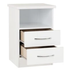Nevada 2 Drawer Bedside Table -Furniture Sale Store 30693618 alt02