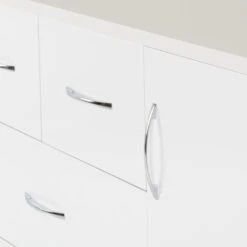 Nevada Small Single 5 Drawer Wardrobe -Furniture Sale Store 30694088 alt04