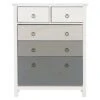 Vermount 5 Drawer Chest, White