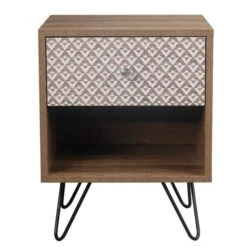 Casablanca 1 Drawer Bedside Table
