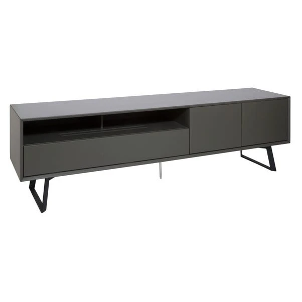 Carbon Extra Wide TV Unit, Black For TVs Up To 90" 1 Carbon Extra Wide TV Unit, Black For TVs Up To 90"
