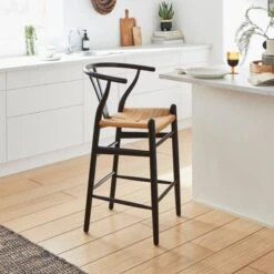 Lara Bar Stool, Beech Wood