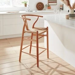 Lara Bar Stool, Beech Wood -Furniture Sale Store 30720377 alt01