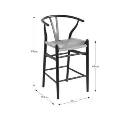 Lara Bar Stool, Beech Wood -Furniture Sale Store 30720377 alt09