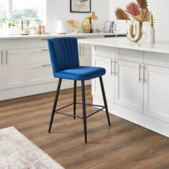 Taylor Counter Height Stool, Velvet -Furniture Sale Store 30748316