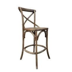Emmie Counter Height Stool, Solid Oak -Furniture Sale Store 30751691 alt03