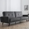 Monza Velvet Clic Clac Double Sofa Bed