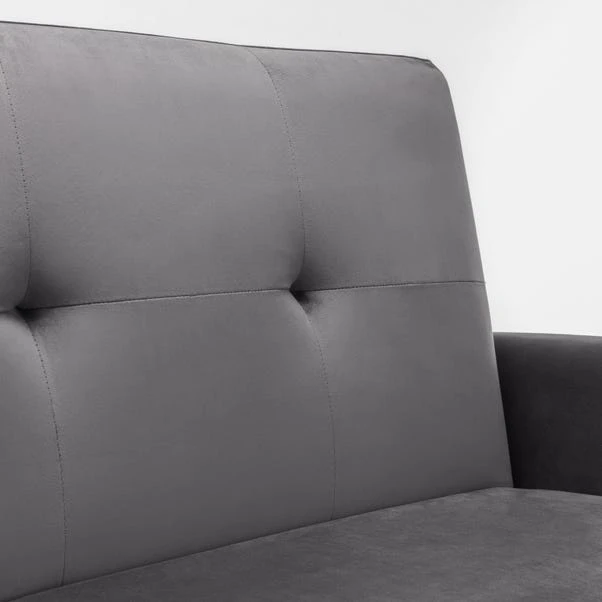 Monza Velvet Clic Clac Double Sofa Bed 8 Monza Velvet Clic Clac Double Sofa Bed - Image 8