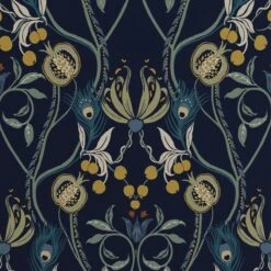 Oswald Havisham Print Wingback Armchair -Furniture Sale Store 30766650 alt07