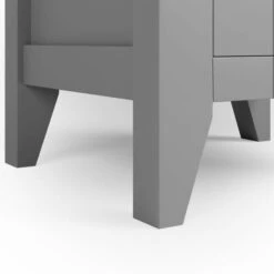 Lynton 3 Drawer Bedside Table, Grey -Furniture Sale Store 30768451 alt07
