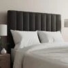 Luxury Velvet Vertical Stripe Headboard