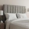 Luxury Chenille Vertical Stripe Headboard