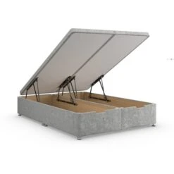 Luxury End Ottoman Bed Frame, Chenille -Furniture Sale Store 30790270 alt05