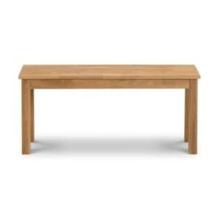 Coxmoor 2 Seater Dining Bench, Solid Oak, 90cm -Furniture Sale Store 30794204 alt02