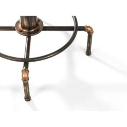 Rockport Pipework 4 Seater Round Bar Table -Furniture Sale Store 30794585 alt02