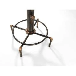 Rockport Pipework 4 Seater Round Bar Table -Furniture Sale Store 30794585 alt03